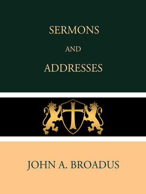 cover image of Sermons and Addresses